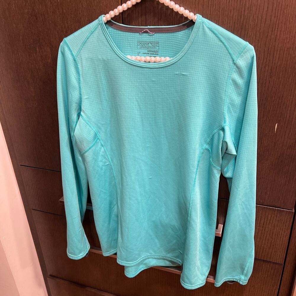 Patagonia mid-weight‎ capilene baselayer long sleeve woman’s small